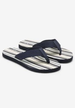 Marc O'Polo ZEHENTRENNER-BEACH STREIFEN-DESSIN - Zehentrenner - Navy -Marc OPolo Geschaft 78211879b3574a5c843e9533ec340c87