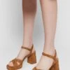 Marc O'Polo MARIS - High Heel Sandalette - Cognac
