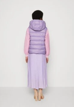 Marc O'Polo VEST DETACHABLE HOOD WELT POCKETS SIDE SLIT - Weste - Sunbleached Purple -Marc OPolo Geschaft 785919c64cba4917b30c94c7ca9f02a5