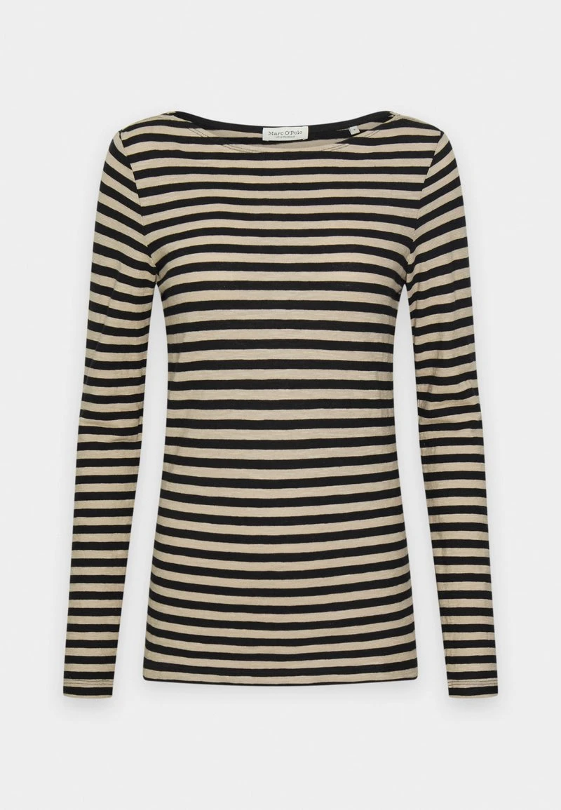 Marc O'Polo LONG SLEEVE BOAT NECK - Langarmshirt - Frosty Sand 3 Marc O'Polo LONG SLEEVE BOAT NECK - Langarmshirt - Frosty Sand