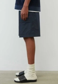 Marc O'Polo DENIM WIDE - Shorts - True Navy -Marc OPolo Geschaft 78c083ecc2c84145a5ade33c586b4718