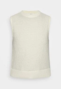 Marc O'Polo SLEEVELESS ROUND NECK - Strickpullover - Frosty Sand Melange -Marc OPolo Geschaft 79001bfe50764b1aad2ec378eef48cb8