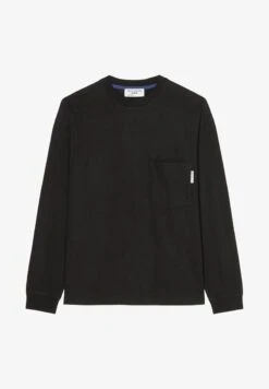 Marc O'Polo DENIM LONG SLEEVE CHEST POCKET - Langarmshirt - Black -Marc OPolo Geschaft 7b49dedf5ce14df1b2a74943c27cb465 1