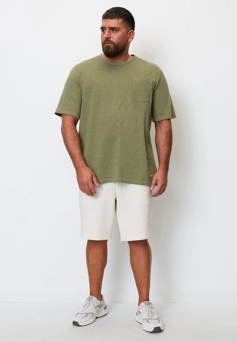 Marc O'Polo SLUB REGULAR - T-Shirt Basic - Olive 4 Marc O'Polo SLUB REGULAR - T-Shirt Basic - Olive – Bild 2
