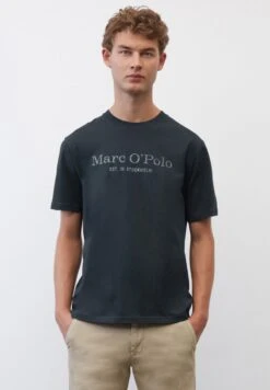 Marc O'Polo SHORT SLEEVE - T-Shirt Print - Navy