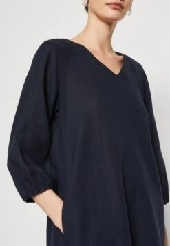 Marc O'Polo DRESS SHORT LENGTH A LINE FEMININE NECKLINE - Freizeitkleid - Deep Blue Sea -Marc OPolo Geschaft 7c42cf9620614305bb6e33c785db344b