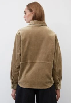 Marc O'Polo DENIM BLOUSE LONGSLEEVE - Hemdbluse - Brown Rye -Marc OPolo Geschaft 7cded4415d0f4ffeb6d6cb64620d38db