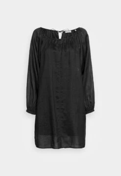 Marc O'Polo DRESS FEMININE GATHERING ROUND NECKLINE VOLUMINOUS SLEEVE - Freizeitkleid - Black 11 Marc O'Polo DRESS FEMININE GATHERING ROUND NECKLINE VOLUMINOUS SLEEVE - Freizeitkleid - Black -Marc OPolo Geschaft 7da152b286ec46b4bb548b9a4a8888ab