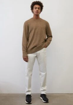 Marc O'Polo RUNDHALS IN SOMMERLICHEM BOUCLÉ - Strickpullover - Nutshell -Marc OPolo Geschaft 7f49e3626dd743f6b712c0208b50a3fc