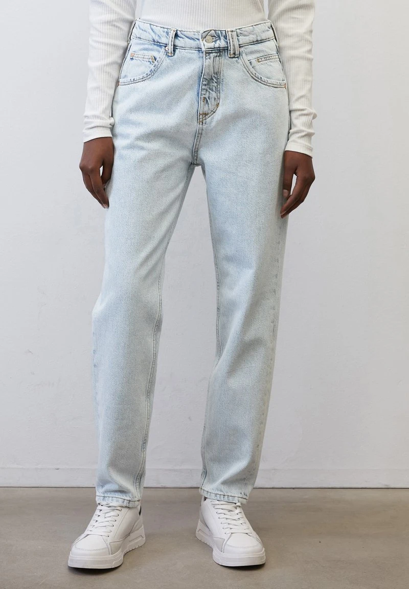 Marc O'Polo DENIM MODELL FREJA FRIEND AUS ORGANIC - Jeans Straight Leg - Multi Vintage Bleached Acid Bl 4 Marc O'Polo DENIM MODELL FREJA FRIEND AUS ORGANIC - Jeans Straight Leg - Multi Vintage Bleached Acid Bl – Bild 2