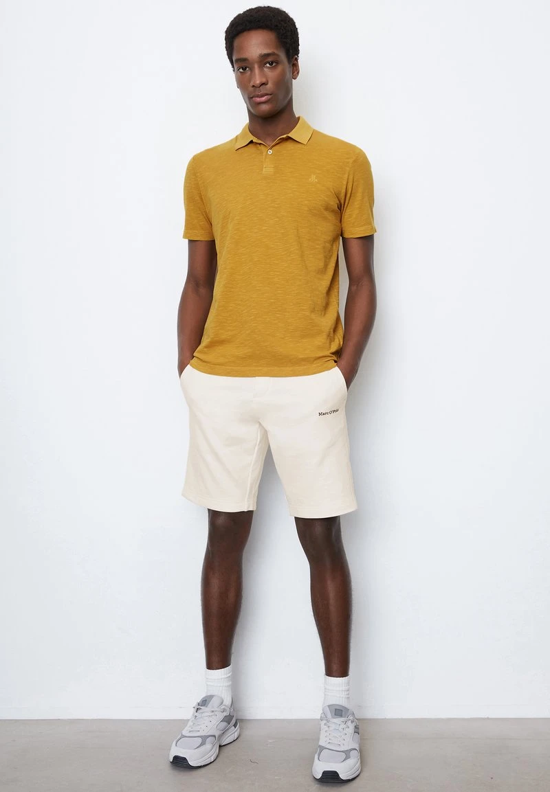 Marc O'Polo KURZARM-SHAPED IN SOFTER SLUB-QUALI - Poloshirt - Autumn Hay 7 Marc O'Polo KURZARM-SHAPED IN SOFTER SLUB-QUALI - Poloshirt - Autumn Hay – Bild 5