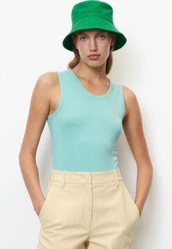 Marc O'Polo ÄRMELLOSES SHAPED MODAL M - Top - Sea Blue