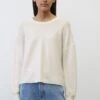 Marc O'Polo DENIM RUNDHALS RELAXED - Strickpullover - Scandinavian White -Marc OPolo Geschaft 83be6c7cd21344adaff039f76e6e1efd