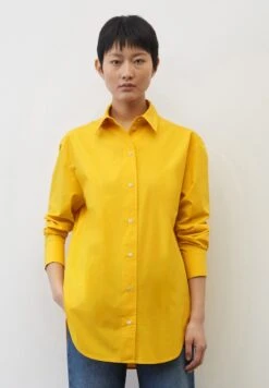 Marc O'Polo AUS PAPER-TOUCH - Hemdbluse - Morning Sun