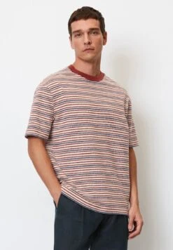 Marc O'Polo STREIFEN RELAXED - T-Shirt Print - Multi Tall Poppy