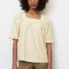 Marc O'Polo BOHEMIAN MIT ECKIGEM AUSSCHNITT - Bluse - Chalky Sand -Marc OPolo Geschaft 861b236c9dc0432bb235f3951e508569