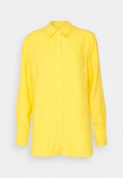 Marc O'Polo COLLAR LONG SLEEVE EASY SHAPED CHEST POCKET - Hemdbluse - Morning Sun