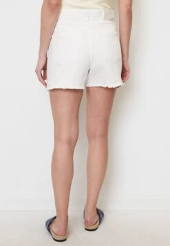Marc O'Polo MIT TUNNELZUG DETAIL - Jeans Shorts - White -Marc OPolo Geschaft 86d46c99f6f347c0b87dd28003d99c76