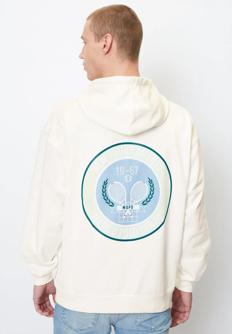Marc O'Polo DENIM Kapuzenpullover - Egg White 3 Marc O'Polo DENIM Kapuzenpullover - Egg White