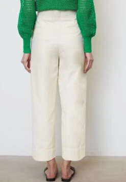 Marc O'Polo BARREL MIT GÜRTEL - Stoffhose - Chalky Sand -Marc OPolo Geschaft 89e129e44e1643aea4bf01a2fe1bb124