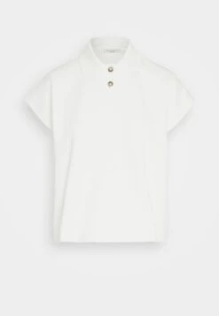 Marc O'Polo DENIM SHORTSLEEVE BUTTON PLACKET - Poloshirt - Scandinavian White -Marc OPolo Geschaft 8a081c036c7949e088b9ff6e076047af