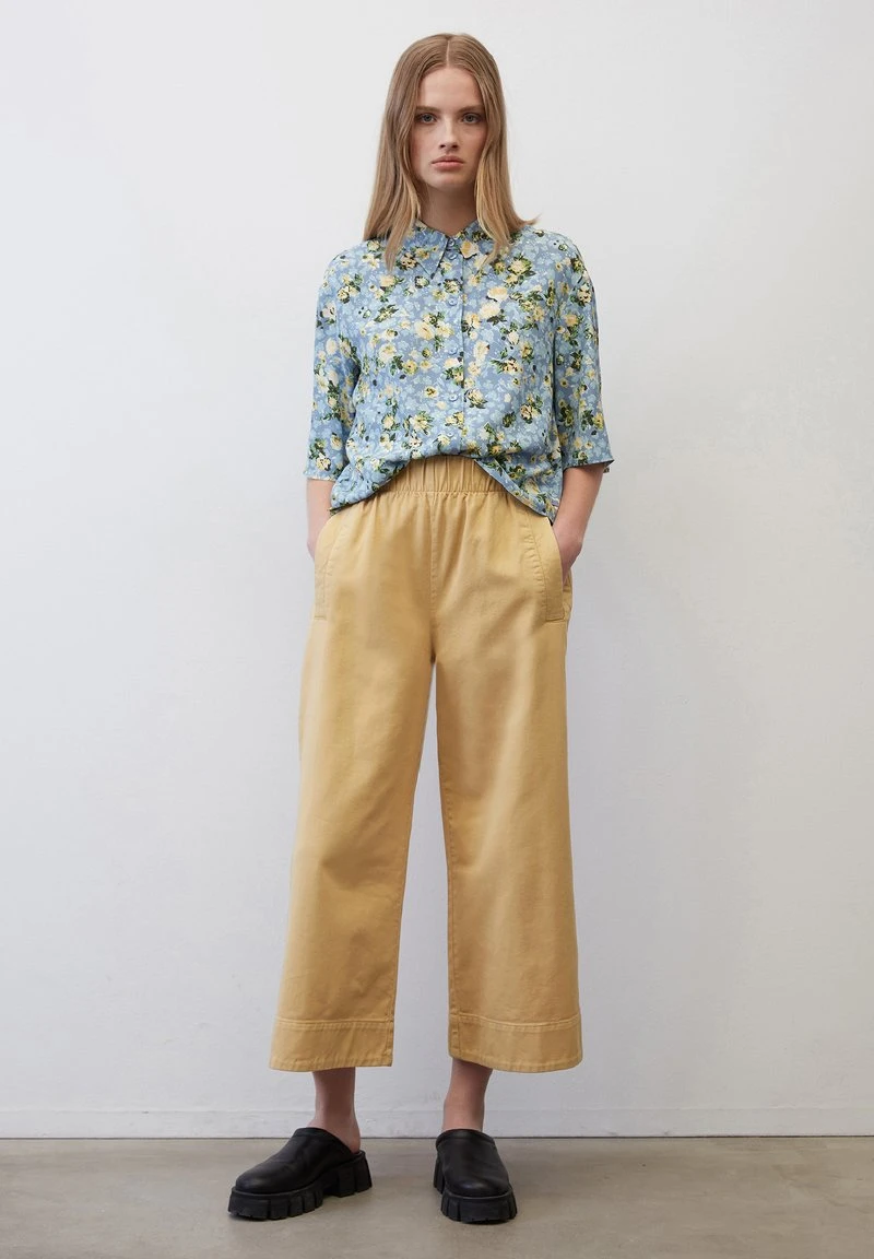 Marc O'Polo DENIM MIT ELASTISCHEM BUND - Stoffhose - Beige 3 Marc O'Polo DENIM MIT ELASTISCHEM BUND - Stoffhose - Beige