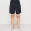 Marc O'Polo HIGH RISE PLEATS BELT - Shorts - Deep Blue Sea -Marc OPolo Geschaft 8abaa1727ac240ff94673d664674c453