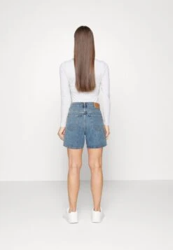 Marc O'Polo DENIM HIGH WAIST SHAPED FIT BERMUDA LENGTH STITCHED - Jeans Shorts - Multi/light Vintage Cobalt Blu 10 Marc O'Polo DENIM HIGH WAIST SHAPED FIT BERMUDA LENGTH STITCHED - Jeans Shorts - Multi/light Vintage Cobalt Blu -Marc OPolo Geschaft 8af5cc5bf0e7401cb21ad153eba5db3e