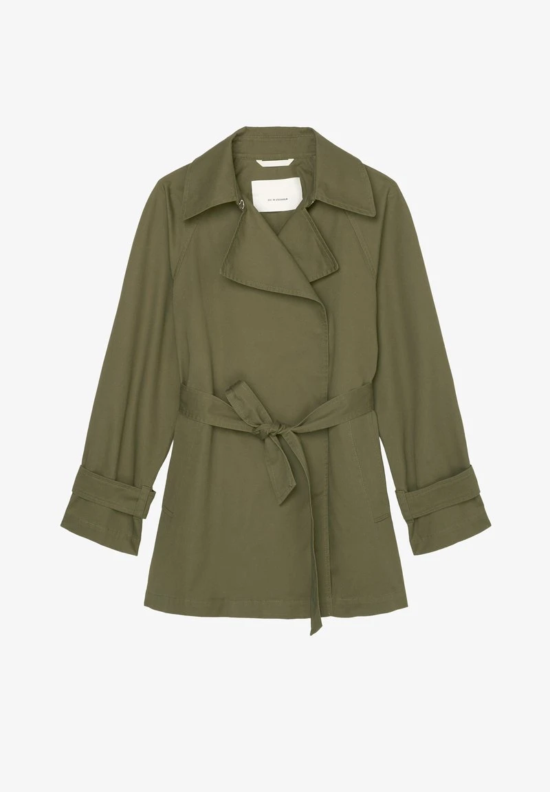 Marc O'Polo KURZ - Trenchcoat - Wild Olive 8 Marc O'Polo KURZ - Trenchcoat - Wild Olive – Bild 6
