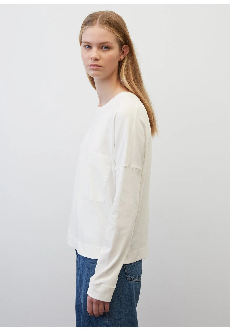 Marc O'Polo DENIM HEAVY-LONGSLEEVE RELAXED - Langarmshirt - Scandinavian White 6 Marc O'Polo DENIM HEAVY-LONGSLEEVE RELAXED - Langarmshirt - Scandinavian White – Bild 4