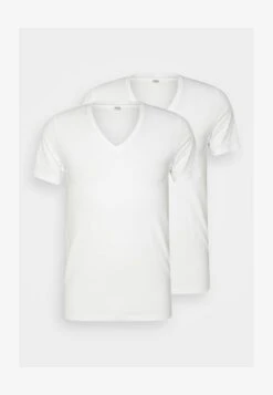 Marc O'Polo ESSENTIALS 2 PACK V NECK SHIRT - Unterhemd/-shirt - White -Marc OPolo Geschaft 8cce20110fbf4669882abed718c40fad