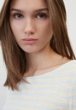 Marc O'Polo RINGEL REGULAR - Langarmshirt - Light Blue -Marc OPolo Geschaft 8d3b69cc28a44fb1859e2ce302d670a0