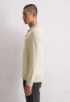 Marc O'Polo WITH BUTTONS - Long Sleeved Top - Gray Silk -Marc OPolo Geschaft 8d4296e088544e0fa3278d67ff9b8113