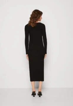 Marc O'Polo DENIM TUBE DRESS - Strickkleid - Black -Marc OPolo Geschaft 8de7f02964ff4df4a0567f2160007e3e