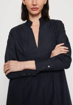 Marc O'Polo DRESS RELAXED A SHAPE CUTLINES FEMININE GATHERING - Freizeitkleid - Deep Blue Sea -Marc OPolo Geschaft 8ef4f3bb3dc24c04ae920a5c92520efc