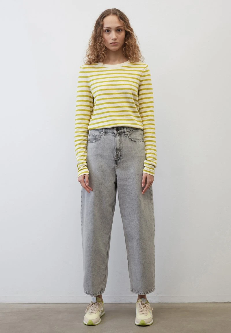 Marc O'Polo GESTREIFTES HEAVY- REGULAR AUS - Langarmshirt - Multi Lime Green 4 Marc O'Polo GESTREIFTES HEAVY- REGULAR AUS - Langarmshirt - Multi Lime Green – Bild 2