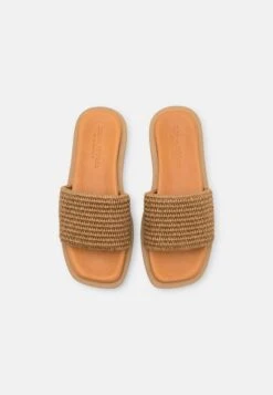 Marc O'Polo AGDA - Pantolette Flach - Mid Brown -Marc OPolo Geschaft 9120e6aba25547f2891c568f70673f38
