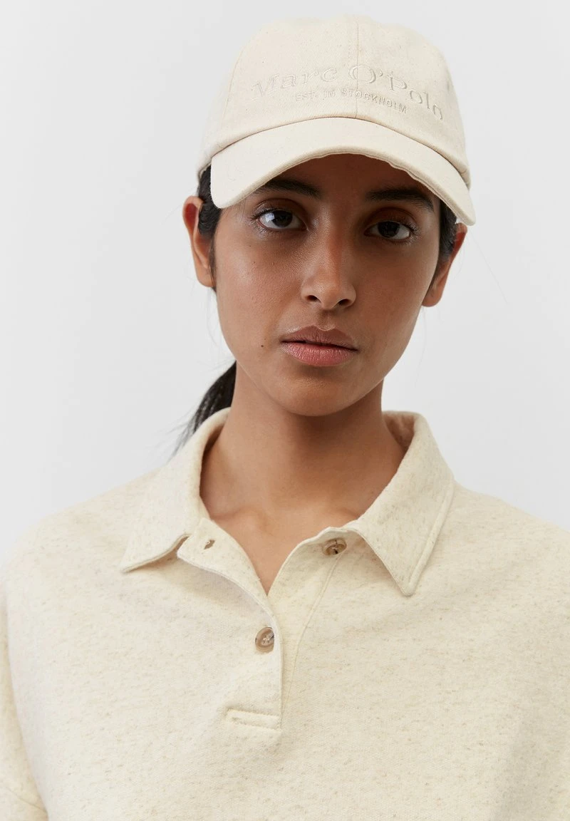 Marc O'Polo Sweatshirt - White Cotton 6 Marc O'Polo Sweatshirt - White Cotton – Bild 4