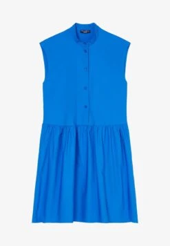 Marc O'Polo DENIM ÄRMELOSES VOLANT- AUS BIO - Blusenkleid - Mediterranean Blue -Marc OPolo Geschaft 91821dd9273646e7a4d153c6985f6d44