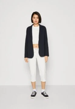 Marc O'Polo DENIM SLEEVELESS CHEST PRINT - Top - Egg White -Marc OPolo Geschaft 91a48f95e5044914bc2ae60e27473a14