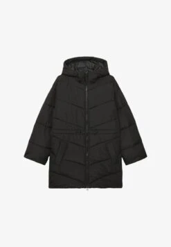 Marc O'Polo DENIM PUFFER MIDI COAT WITH HOOD - Wintermantel - Black 13 Marc O'Polo DENIM PUFFER MIDI COAT WITH HOOD - Wintermantel - Black -Marc OPolo Geschaft 9307b06816f1498086625473f4049be3