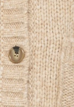 Marc O'Polo CARDIGAN LONGSLEEVE V NECK BUTTON CLOSURE - Strickjacke - Frosty Sand Melange -Marc OPolo Geschaft 93acca1a4e22444c9c9c9d42f7f95b52