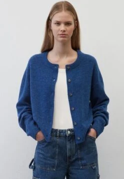 Marc O'Polo CARDIGAN CREW NECK LONGSLEEVE - Strickjacke - Black -Marc OPolo Geschaft 93ce48db572948c7b8eeccc1d19f48bb