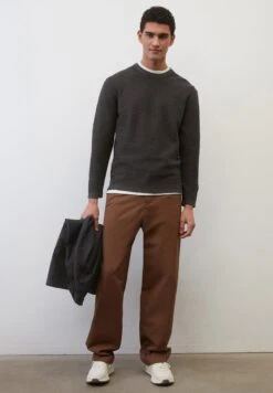 Marc O'Polo RUNDHALS REGULAR - Strickpullover - Black -Marc OPolo Geschaft 942ea485a71a43458db4d6bc60c95eef