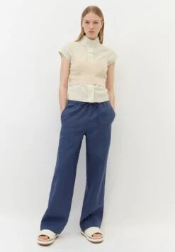 Marc O'Polo MID RISE - Stoffhose - Noble Blue