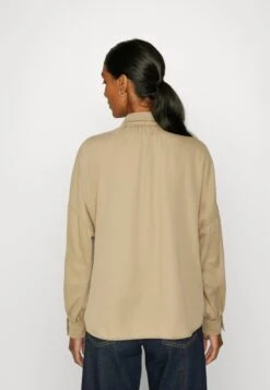 Marc O'Polo BLOUSE LONG FEMININE SLEEVE SLIT AT NECK MODERN VOLUME SHAPE - Bluse - Sand -Marc OPolo Geschaft 94a53d7505a54cb6811142eaebed8b1b