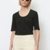 Marc O'Polo AUS STRETCHIGEM - T-Shirt Basic - Black 1 Marc O'Polo AUS STRETCHIGEM - T-Shirt Basic - Black -Marc OPolo Geschaft 94beaa5fc7d94344970609ca4e4d149b