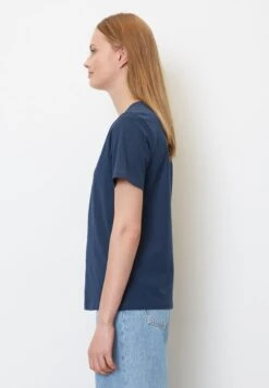 Marc O'Polo DENIM V-NECK- REGULAR - T-Shirt Basic - Admiral -Marc OPolo Geschaft 95d8fa92280a4f619564d6c1b660397f