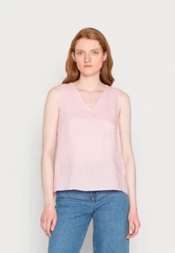 Marc O'Polo BLOUSE SLEEVELESS BACKSIDE PLEAT - Bluse - Breezy Pink
