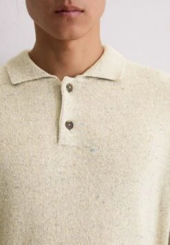 Marc O'Polo WITH BUTTONS - Long Sleeved Top - Gray Silk -Marc OPolo Geschaft 97c1fb61ed764b7cb763cfd27aaf77a8